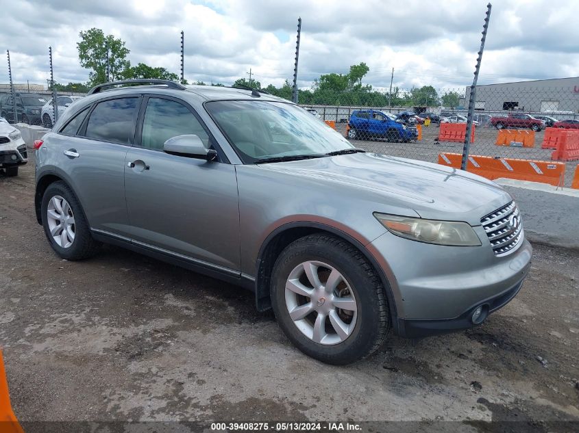 2005 Infiniti Fx35 VIN: JNRAS08W45X205469 Lot: 39408275