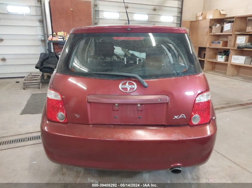 2006 Scion Xa VIN: JTKKT624265021424 Lot: 39408292