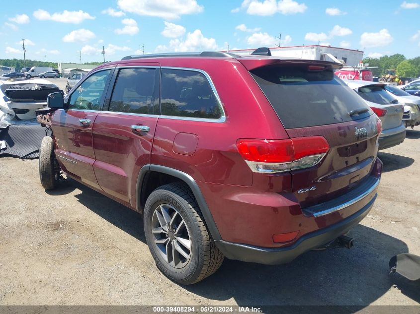 2019 Jeep Grand Cherokee Limited 4X4 VIN: 1C4RJFBG4KC695313 Lot: 39408294