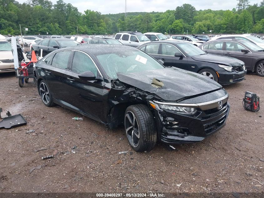 2018 Honda Accord Sport VIN: 1HGCV1F35JA143965 Lot: 39408297