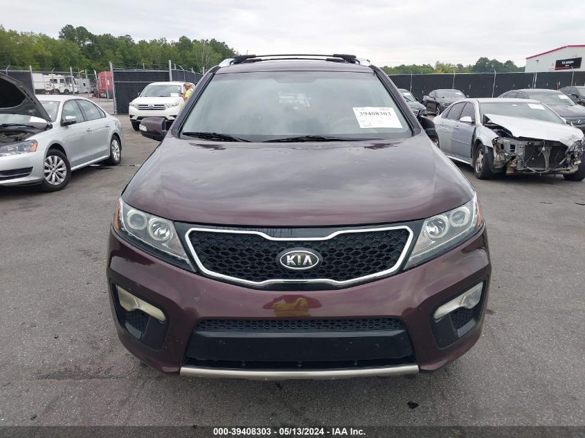 2011 Kia Sorento Sx V6 VIN: 5XYKW4A28BG173552 Lot: 39408303