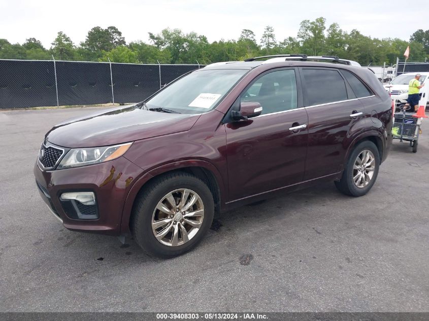 2011 Kia Sorento Sx V6 VIN: 5XYKW4A28BG173552 Lot: 39408303