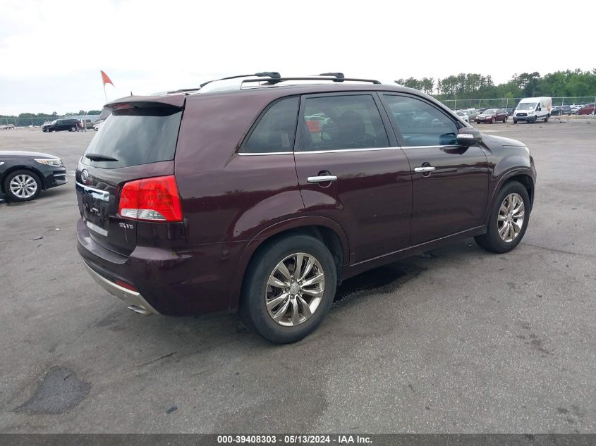 2011 Kia Sorento Sx V6 VIN: 5XYKW4A28BG173552 Lot: 39408303