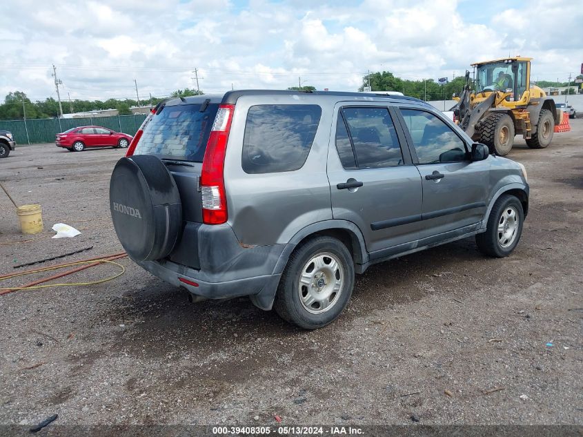 2005 Honda Cr-V Lx VIN: JHLRD68535C019522 Lot: 39408305