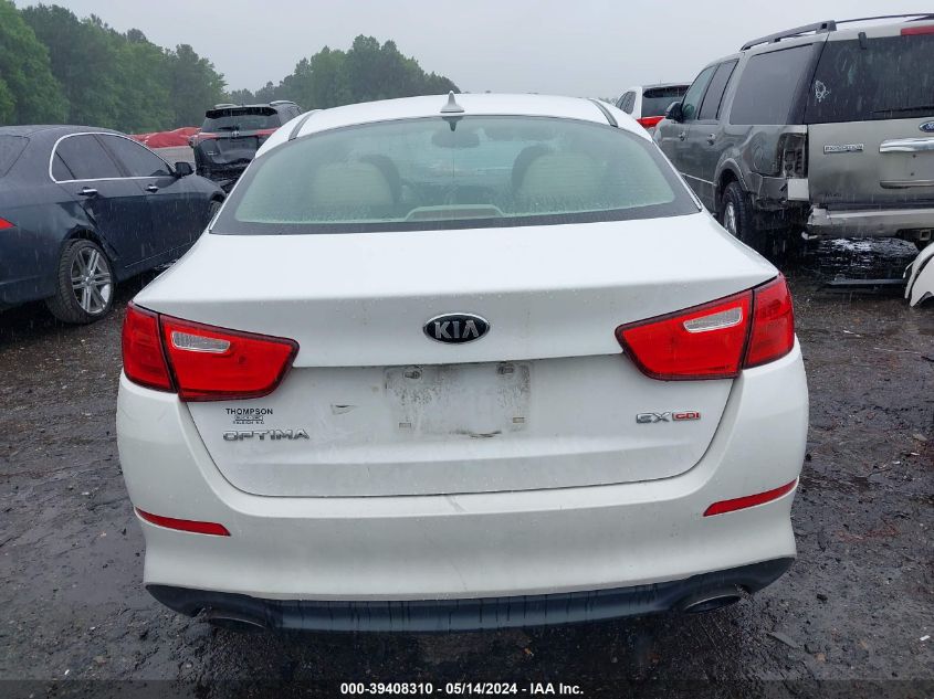 2014 Kia Optima Ex VIN: 5XXGN4A74EG302240 Lot: 39408310