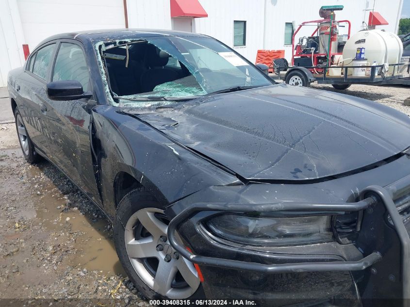 2021 Dodge Charger Police Rwd VIN: 2C3CDXAT2MH565763 Lot: 39408315