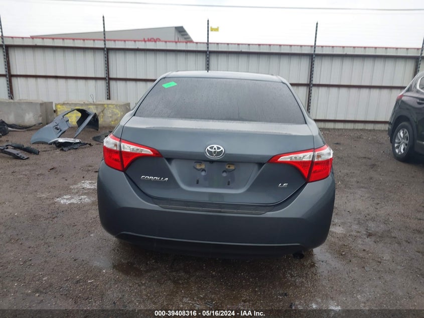 2016 TOYOTA COROLLA LE PLUS - 5YFBURHE2GP513364