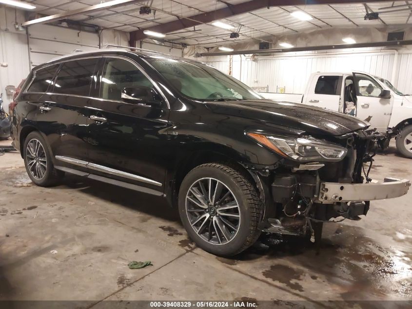 2017 Infiniti Qx60 VIN: 5N1DL0MM7HC505643 Lot: 39408329