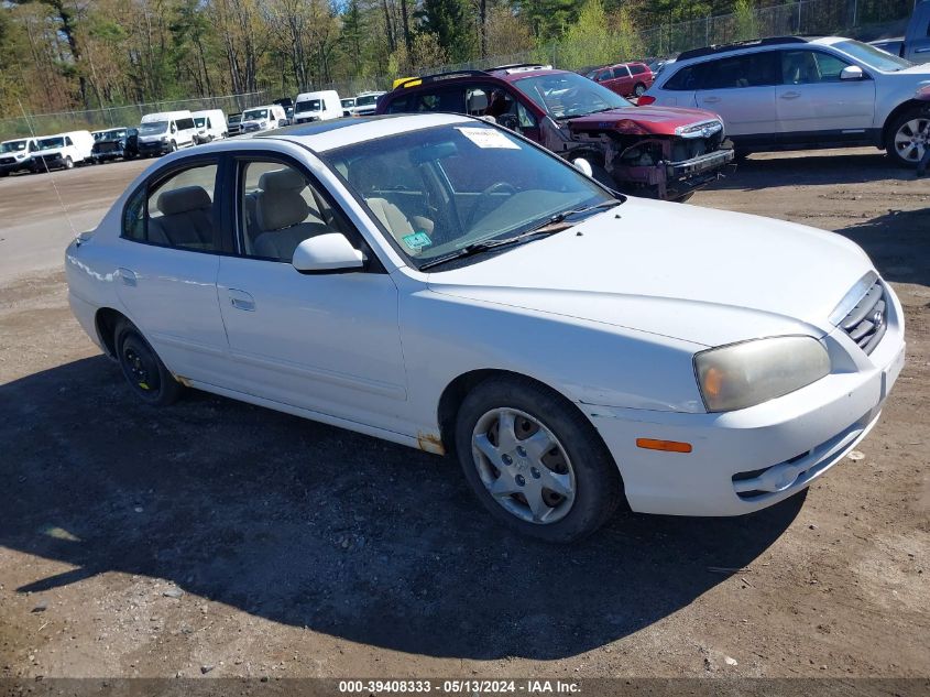 2006 Hyundai Elantra Gls/Limited VIN: KMHDN46D66U220454 Lot: 39408333