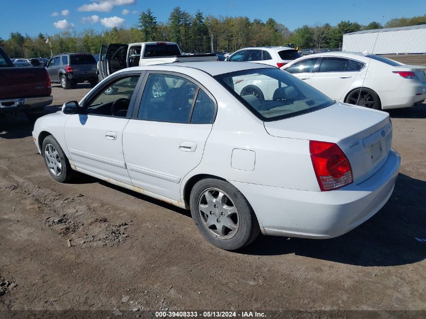 2006 Hyundai Elantra Gls/Limited VIN: KMHDN46D66U220454 Lot: 39408333