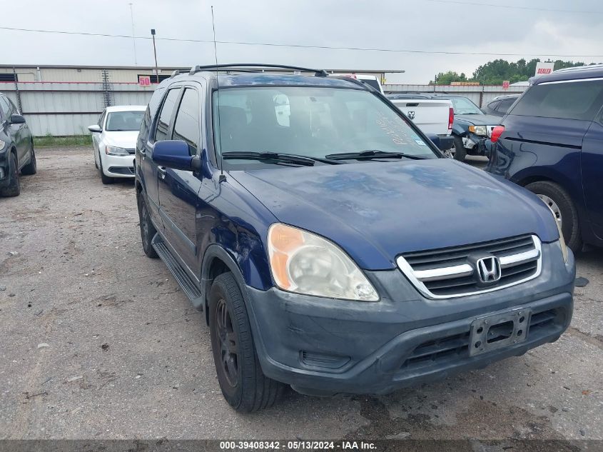 2002 Honda Cr-V Ex VIN: JHLRD78842C093320 Lot: 39408342