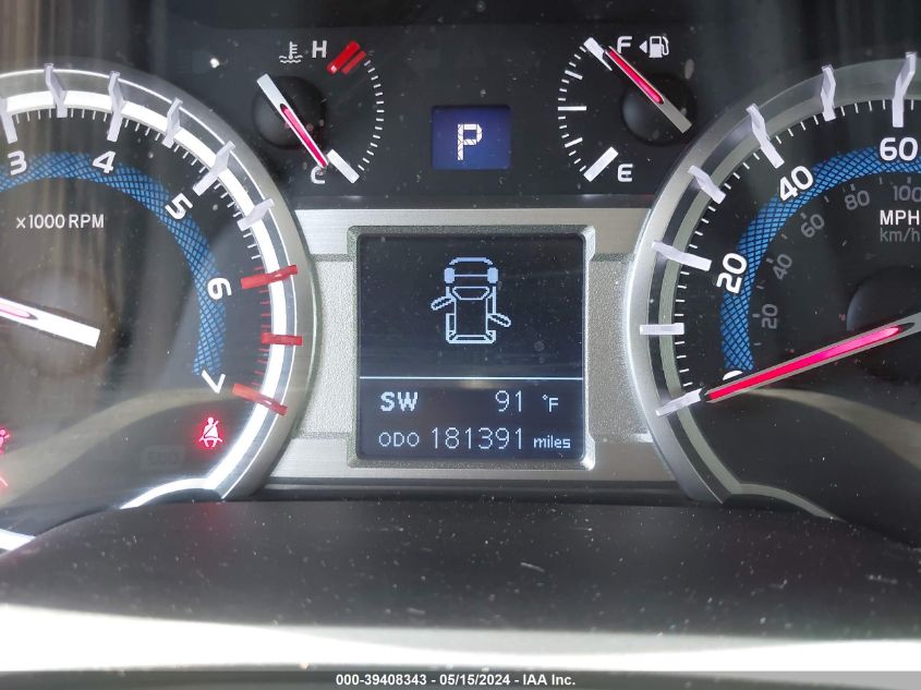 2016 Toyota 4Runner Sr5 VIN: JTEZU5JR0G5119942 Lot: 39408343