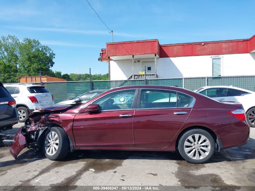 2013 Honda Accord Ex-L VIN: 1HGCR2F85DA185708 Lot: 39408347