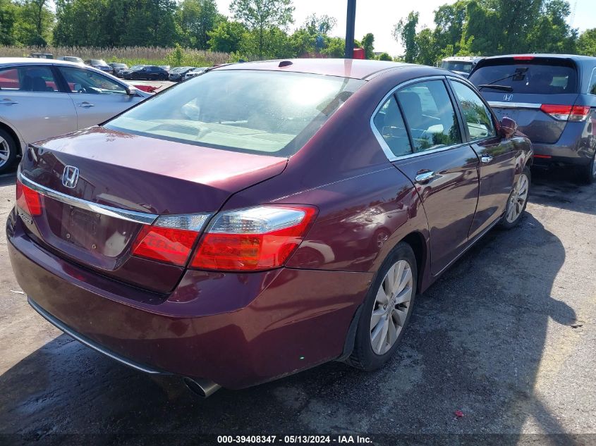 2013 Honda Accord Ex-L VIN: 1HGCR2F85DA185708 Lot: 39408347