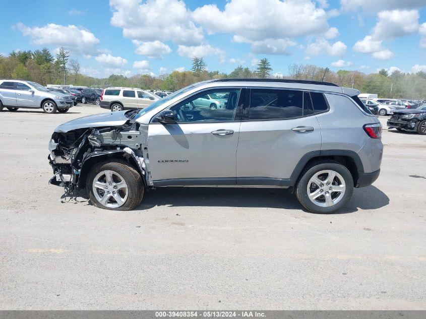 2023 Jeep Compass Latitude 4X4 VIN: 3C4NJDBN1PT530378 Lot: 39408354