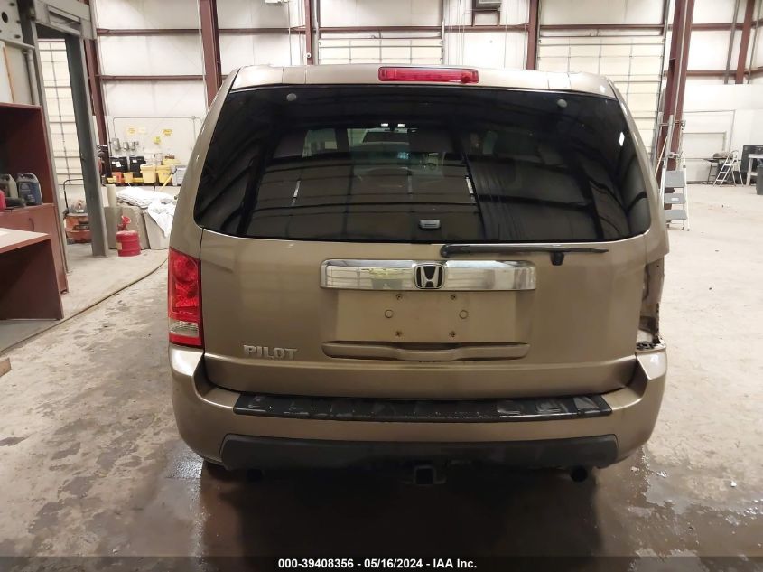 2011 Honda Pilot Lx VIN: 5FNYF3H23BB056379 Lot: 39408356