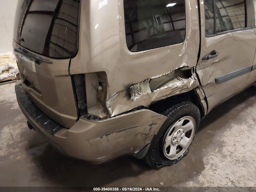 2011 Honda Pilot Lx VIN: 5FNYF3H23BB056379 Lot: 39408356