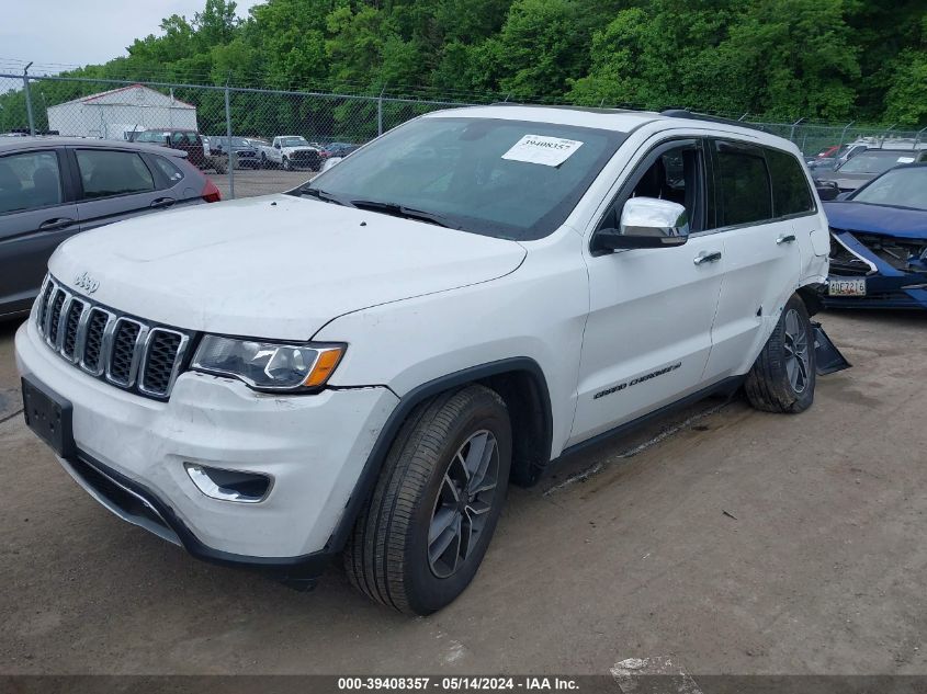 2022 Jeep Grand Cherokee Wk Limited 4X4 VIN: 1C4RJFBG2NC120485 Lot: 39408357