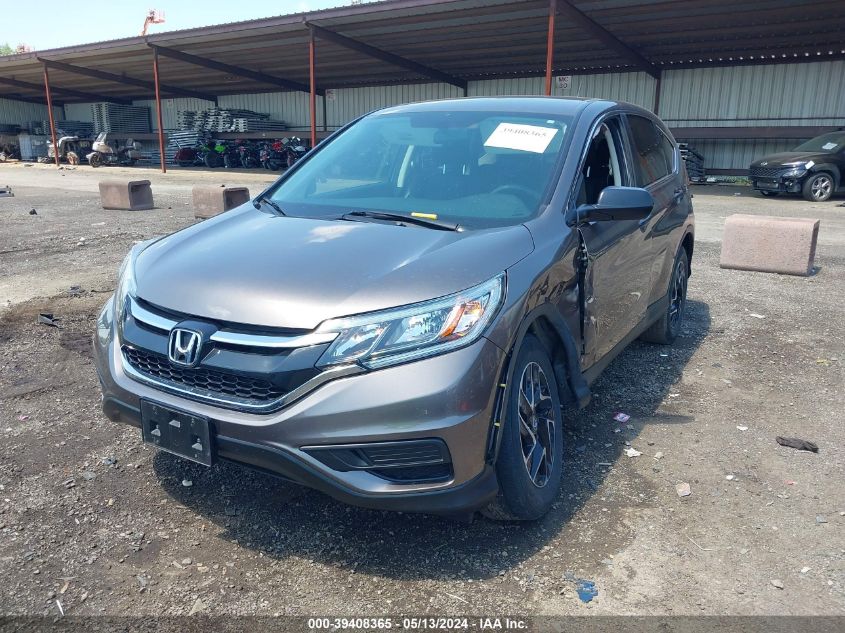 2016 Honda Cr-V Se VIN: 5J6RM4H40GL134830 Lot: 39408365