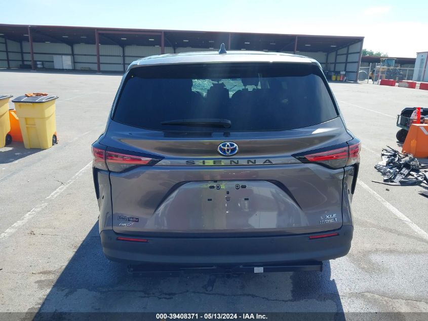 2021 Toyota Sienna Xle VIN: 5TDYSKFC7MS009856 Lot: 39408371