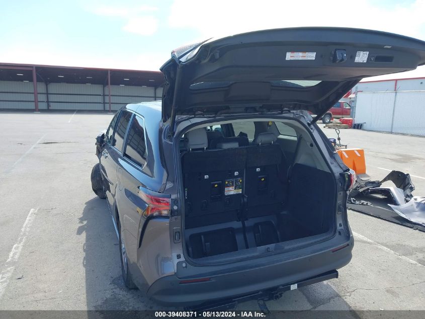 VIN 5TDYSKFC7MS009856 2021 TOYOTA SIENNA XLE