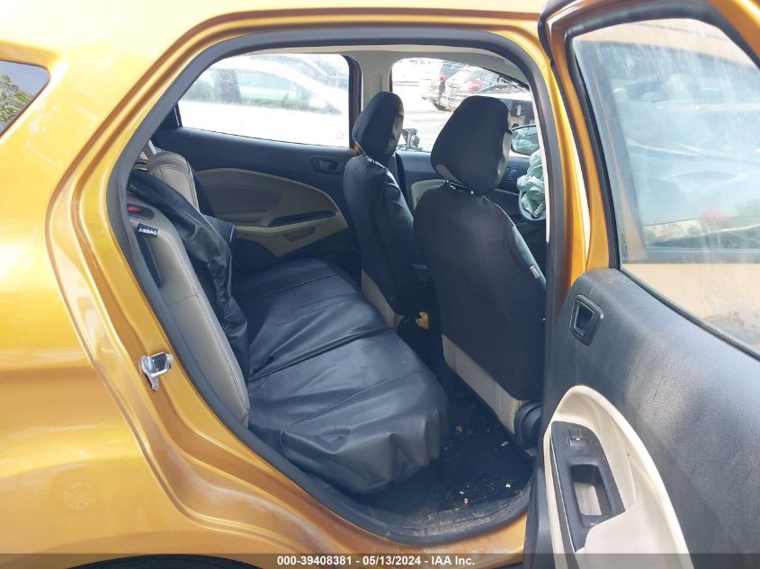 2022 Ford Ecosport S VIN: MAJ6S3FL4NC464654 Lot: 39408381