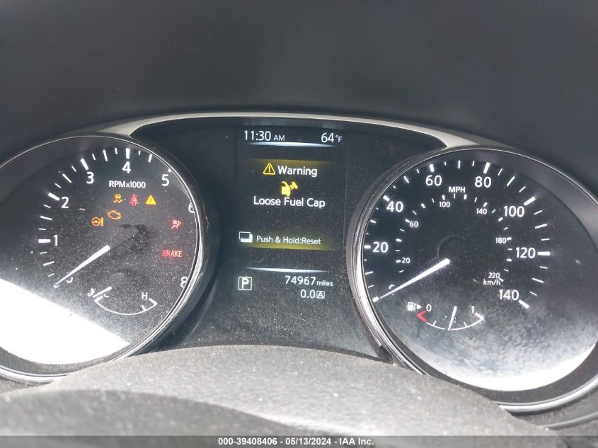 2015 Nissan Rogue Sl VIN: 5N1AT2MV6FC904841 Lot: 39408406