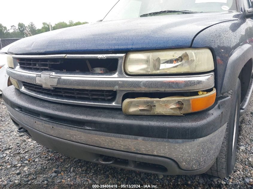 2002 Chevrolet Tahoe Ls VIN: 1GNEC13Z62R267923 Lot: 39408418