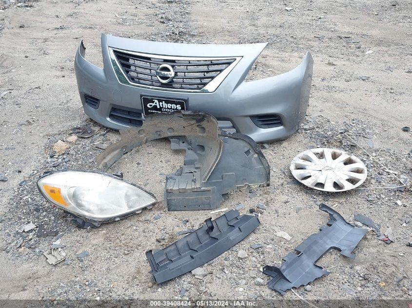 2014 Nissan Versa 1.6 Sv VIN: 3N1CN7AP5EL839593 Lot: 39408424