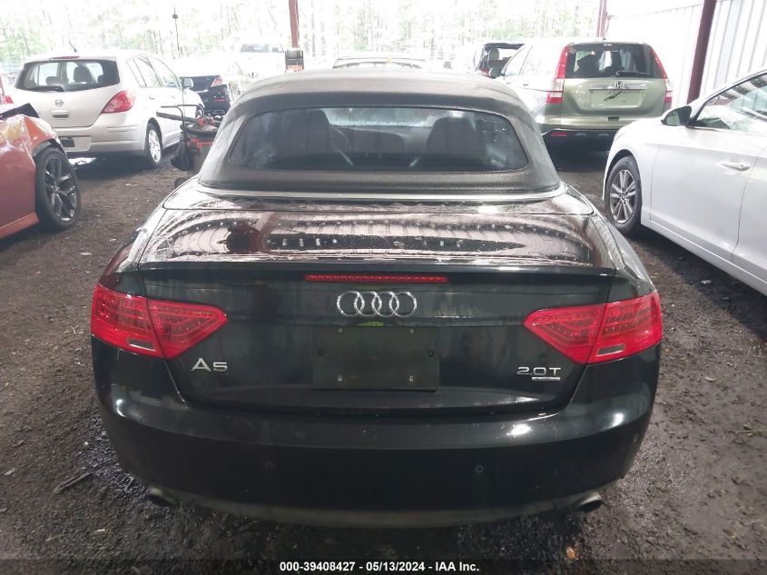 2014 Audi A5 2.0T Premium VIN: WAULFAFH9EN007177 Lot: 39408427