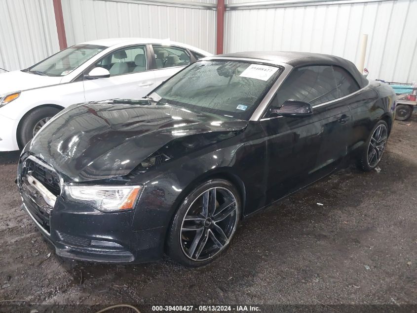 2014 Audi A5 2.0T Premium VIN: WAULFAFH9EN007177 Lot: 39408427