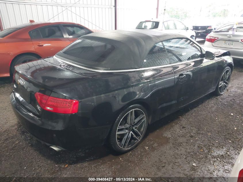 2014 Audi A5 2.0T Premium VIN: WAULFAFH9EN007177 Lot: 39408427