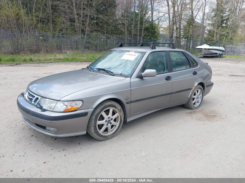 2002 Saab 9-3 Se VIN: YS3DF55K822016843 Lot: 39408428