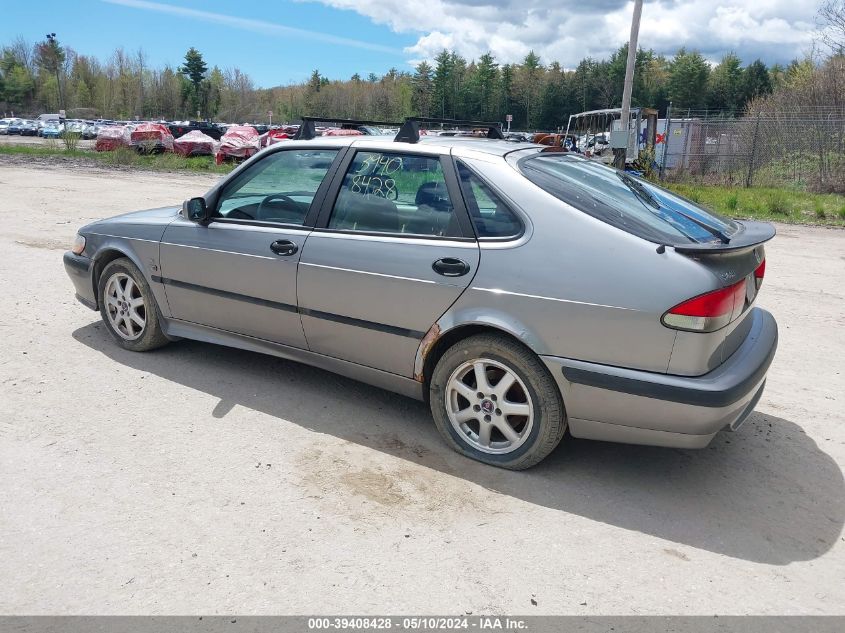 2002 Saab 9-3 Se VIN: YS3DF55K822016843 Lot: 39408428