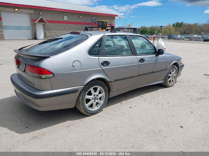 2002 Saab 9-3 Se VIN: YS3DF55K822016843 Lot: 39408428