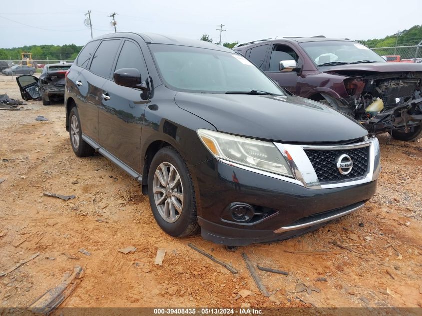 2014 Nissan Pathfinder S VIN: 5N1AR2MN7EC695641 Lot: 39408435