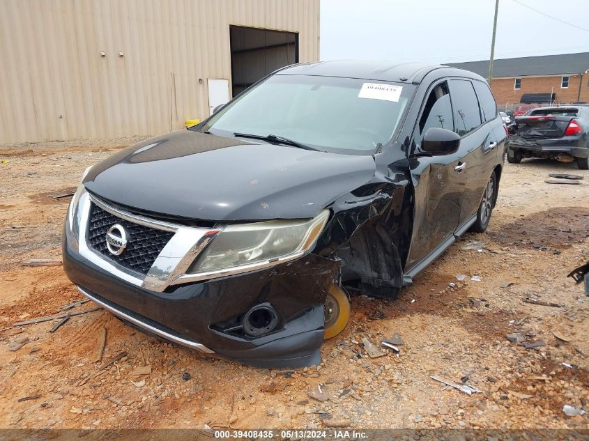 2014 Nissan Pathfinder S VIN: 5N1AR2MN7EC695641 Lot: 39408435