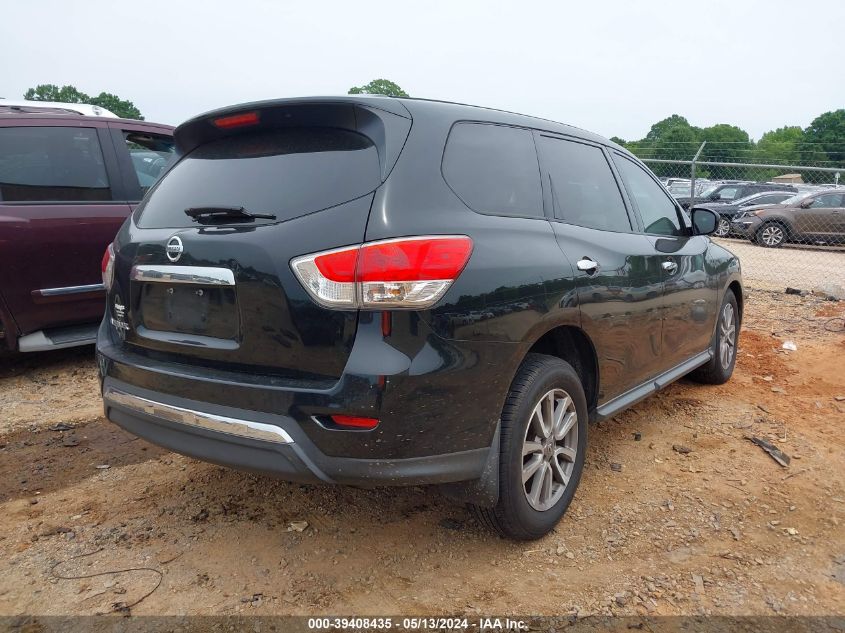 2014 Nissan Pathfinder S VIN: 5N1AR2MN7EC695641 Lot: 39408435