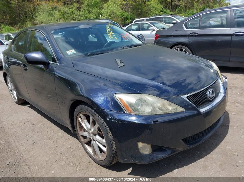 2007 Lexus Is 350 VIN: JTHBE262272007141 Lot: 39408437