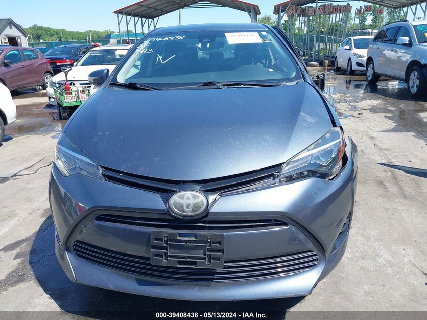 VIN 2T1BURHE9KC128232 2019 TOYOTA COROLLA LE