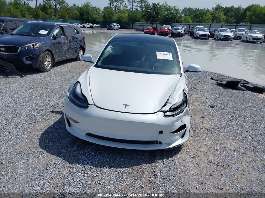 2022 Tesla Model 3 Long Range Dual Motor All-Wheel Drive VIN: 5YJ3E1EBXNF152813 Lot: 39408443