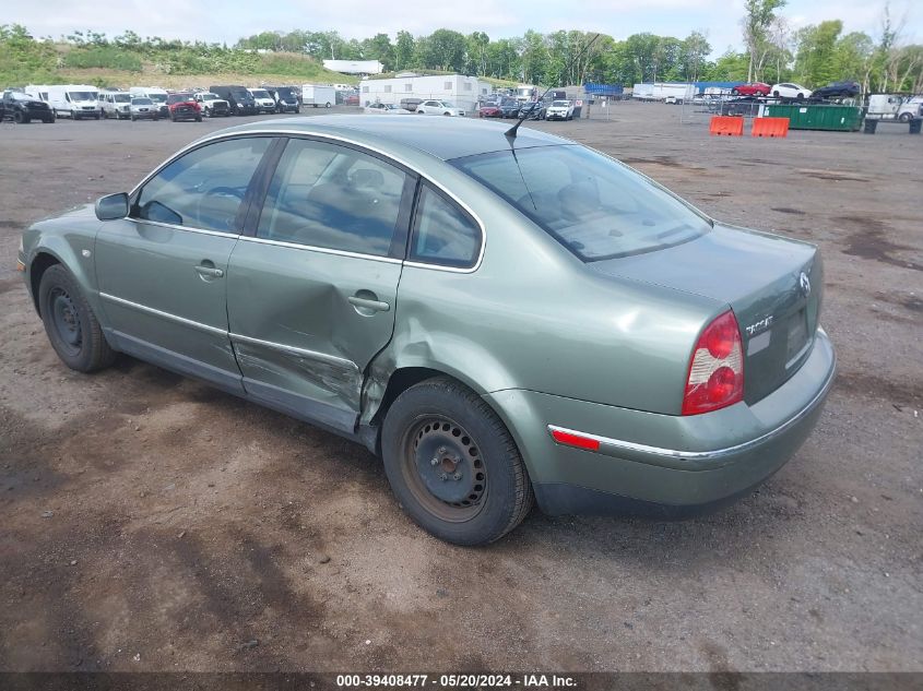 2002 Volkswagen Passat Gls VIN: WVWPD63B22P444073 Lot: 39408477