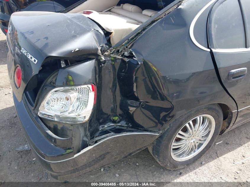 2004 Lexus Gs 300 VIN: JT8BD69S040202958 Lot: 39408485