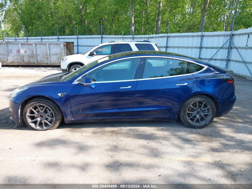 2018 Tesla Model 3 Long Range/Performance VIN: 5YJ3E1EB3JF064972 Lot: 39408499