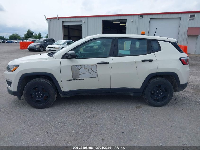 2018 Jeep Compass Sport Fwd VIN: 3C4NJCAB7JT151684 Lot: 39408498