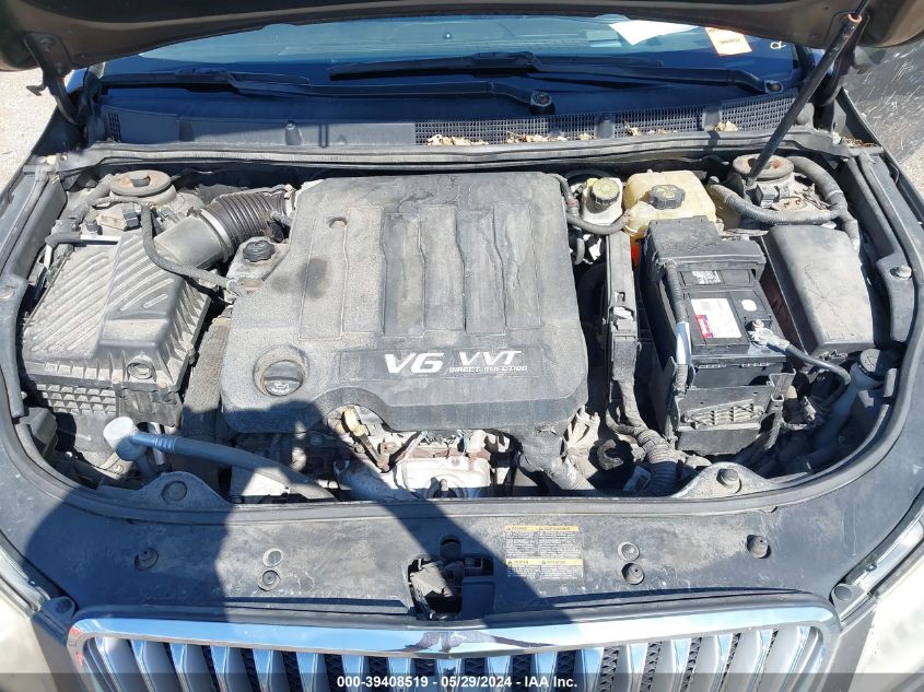 2010 Buick Lacrosse Cxs VIN: 1G4GE5GV4AF196419 Lot: 39408519