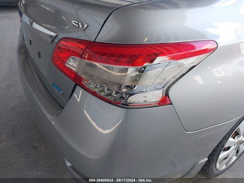 2014 Nissan Sentra Sv VIN: 3N1AB7AP7EY284956 Lot: 39408524