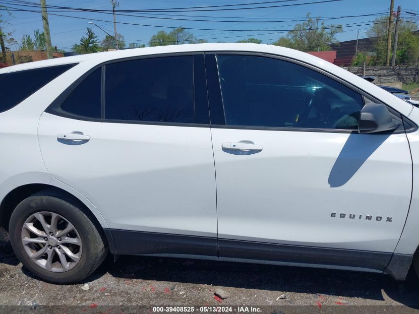 2019 Chevrolet Equinox Ls VIN: 3GNAXHEV0KS506367 Lot: 39408525