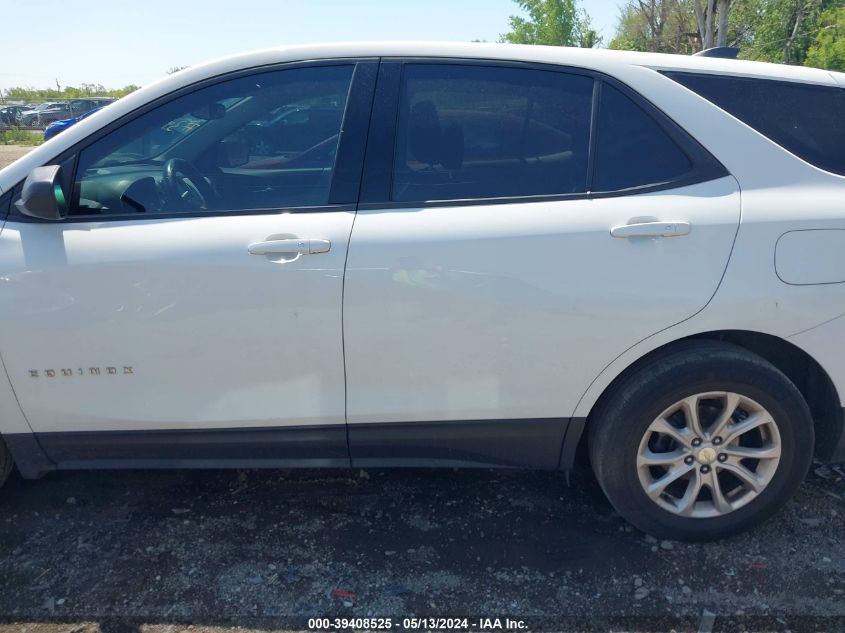 2019 Chevrolet Equinox Ls VIN: 3GNAXHEV0KS506367 Lot: 39408525