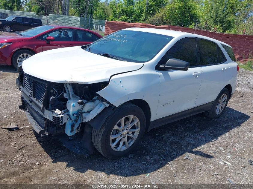 2019 Chevrolet Equinox Ls VIN: 3GNAXHEV0KS506367 Lot: 39408525